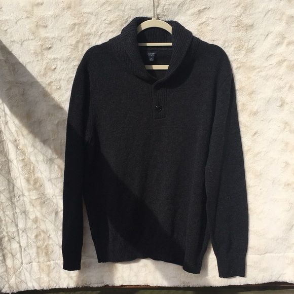 J. Crew Other - J Crew Dark Grey Fisherman’s Sweater